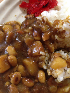 おいしぃ!残った五目豆で和風カレー☆-レシピのメイン写真