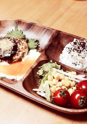 ランチプレートロコモコ-レシピのメイン写真