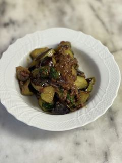 *なすと大葉の肉味噌炒め-レシピのメイン写真