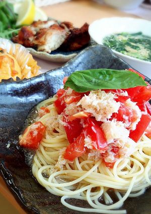 簡単！おもてなし冷製パスタ-レシピのメイン写真