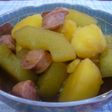 瓜とじゃがいもの仲良し煮
