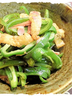 ピーマンのきんぴら にんにく風味-レシピのメイン写真