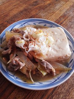 酒煮仕立ての肉豆腐-レシピのメイン写真