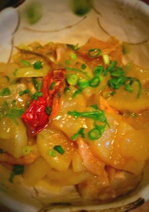 簡単うまうま 大根とベーコンの甘辛煮-レシピのメイン写真