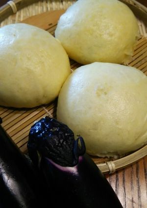 茄子！炭酸饅頭＊なすおやきVer.♪-レシピのメイン写真