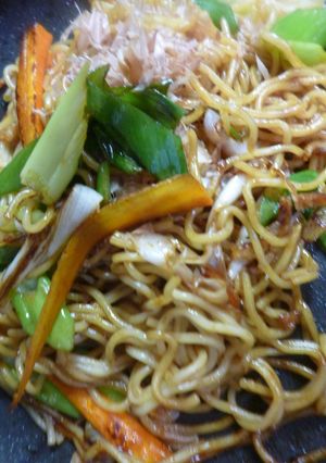 白ねぎ入りの焼きそば-レシピのメイン写真
