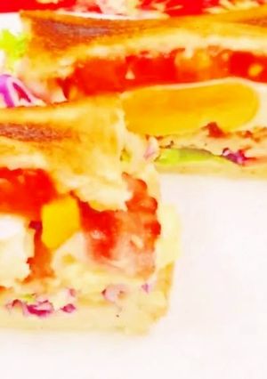 ホットサンド-レシピのメイン写真