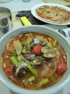 あさりとたっぷり野菜のスープパスタ-レシピのメイン写真