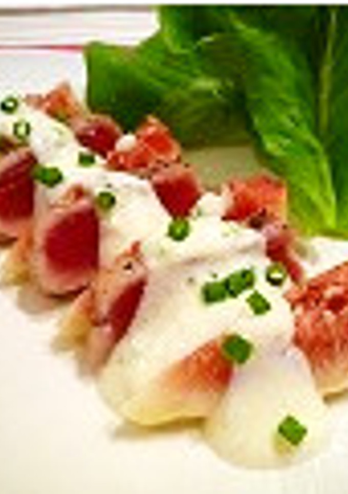 とよみつひめとマグロのヨーグルトソース-レシピのメイン写真