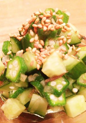 スプーンで掬って食べるトゥルトゥル夏野菜-レシピのメイン写真