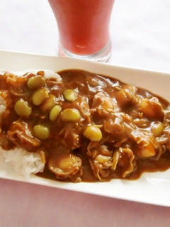 ジャワカレーで♪東京発枝豆のカレー-レシピのメイン写真