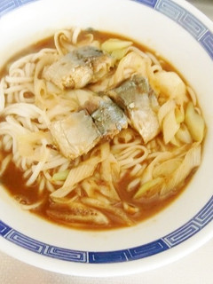 ジャワカレーで♪東京発くさやカレーうどん-レシピのメイン写真