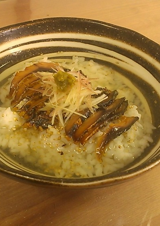 鯖のへしこの茶漬け　-レシピのメイン写真
