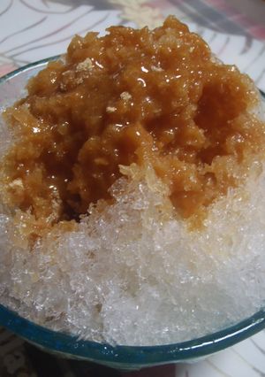 黄な粉シロップ…かき氷-レシピのメイン写真
