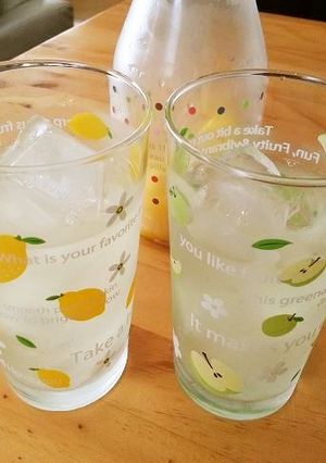 簡単手作りドリンク☆爽やかはちみつレモン-レシピのメイン写真