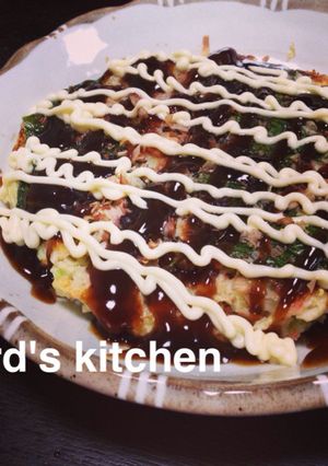 ふわふわカリカリのお好み焼き！！-レシピのメイン写真