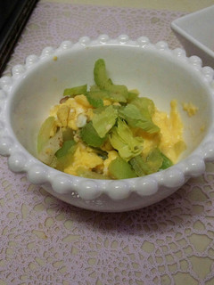 セロリとちくわのふわふわ卵炒め-レシピのメイン写真