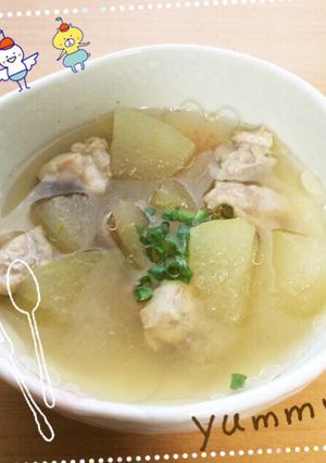 冬瓜と鶏肉のスープ-レシピのメイン写真