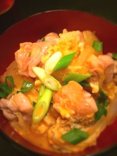 白だしで☆甘すぎない☆関西風親子丼♪-レシピのメイン写真