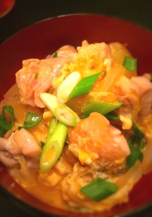 白だしで☆甘すぎない☆関西風親子丼♪-レシピのメイン写真