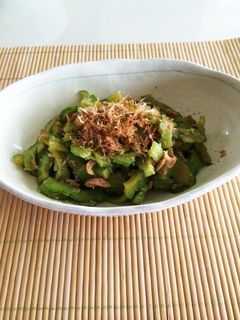 ゴーヤとツナの炒め物-レシピのメイン写真