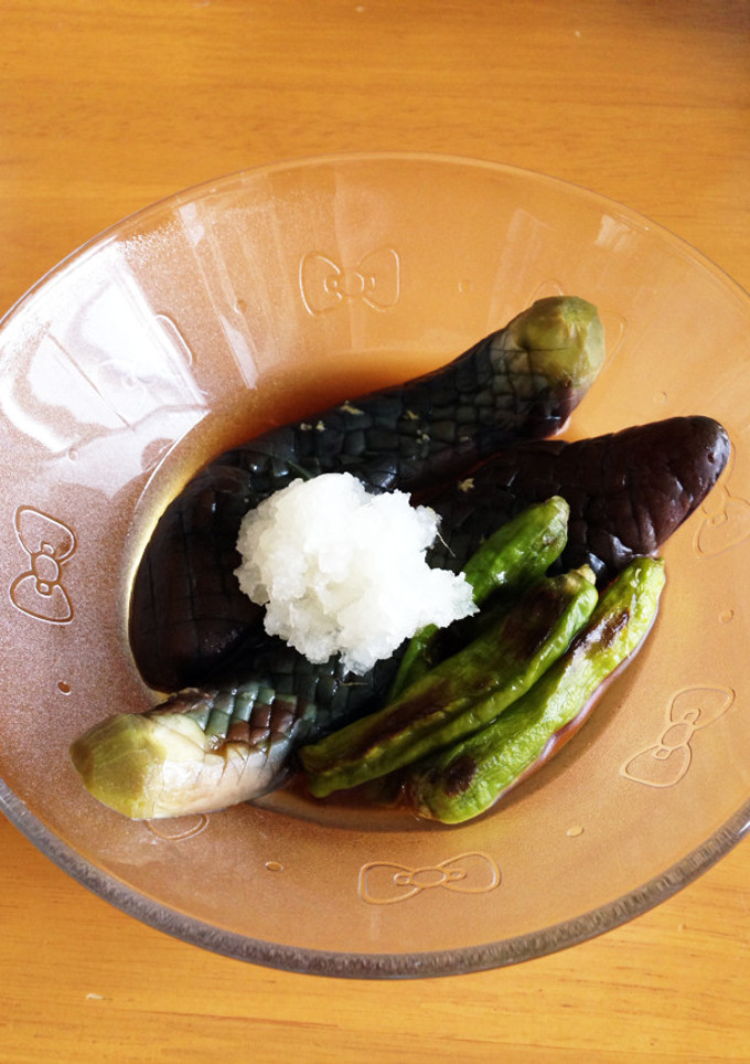 ししとうとなすの焼き浸し♪夏にサッパリ♪-レシピのメイン写真