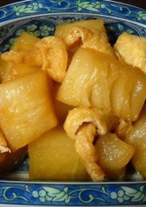 ✿冬瓜と結びお揚げの含め煮✿-レシピのメイン写真