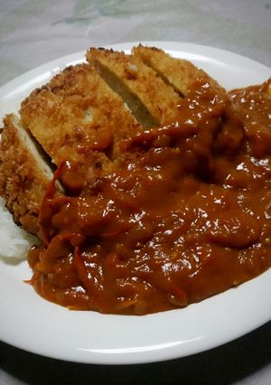 カジキメンチonサンシャイントマトカレー-レシピのメイン写真