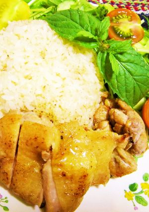 冷やご飯*簡単シンガポールチキンライス風-レシピのメイン写真