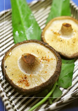 簡単◎椎茸の白だし焼き～秋の足音～-レシピのメイン写真