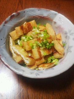 油揚げのカリカリ-レシピのメイン写真