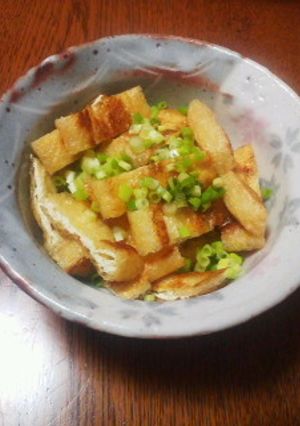油揚げのカリカリ-レシピのメイン写真