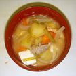 野菜いっぱいお味噌汁