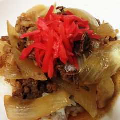 รูปของ 簡単 適当牛丼!