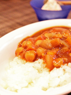 簡単シンプル♪ひよこ豆とウインナーカレー-レシピのメイン写真