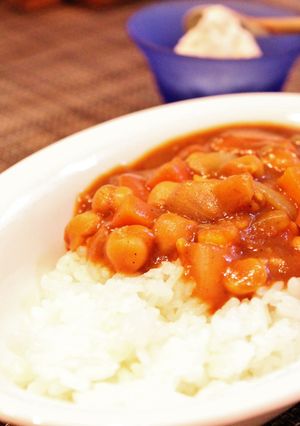 簡単シンプル♪ひよこ豆とウインナーカレー-レシピのメイン写真