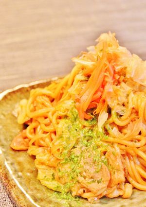 野菜たっぷり❀おたふくソース焼きそば❀-レシピのメイン写真