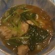 ☆小松菜カレーうどん