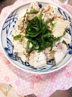 レンジで楽チン♡さっぱり鶏ハム-レシピのメイン写真