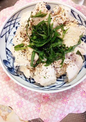 レンジで楽チン♡さっぱり鶏ハム-レシピのメイン写真