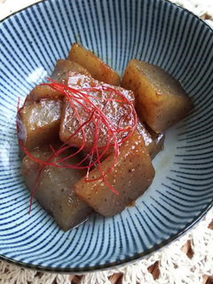☆こんにゃくの味噌ダレ炒め☆お弁当隙間-レシピのメイン写真