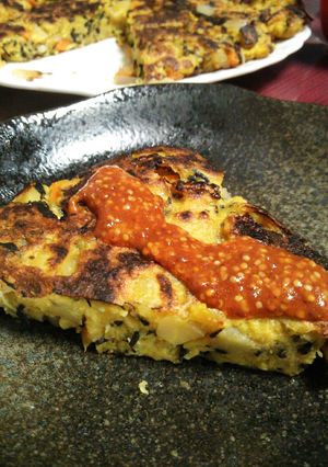 マクロビ☆豆腐deトルティージャ♪-レシピのメイン写真