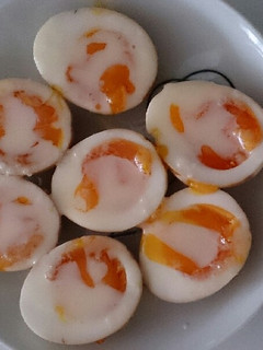 再現!味付け卵のおつまみ-レシピのメイン写真