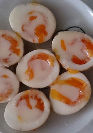 再現！味付け卵のおつまみ-レシピのメイン写真