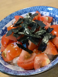 夏はトマト丼!-レシピのメイン写真