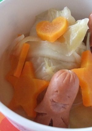 ソーセー人到来！簡単ロールキャベツ♪-レシピのメイン写真