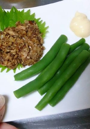 ☆鰯の味噌そぼろ☆-レシピのメイン写真
