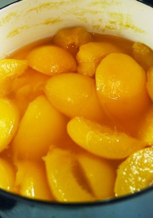 黄桃のシロップ煮-レシピのメイン写真