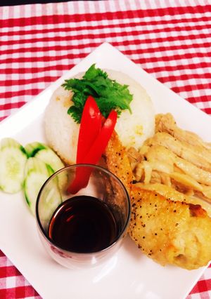 シンガポールで食べた♡海南鶏飯-レシピのメイン写真