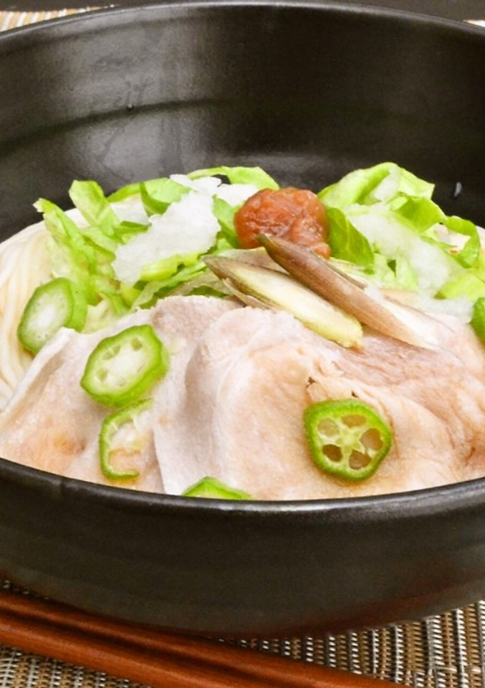 豚しゃぶのみぞれそうめん-レシピのメイン写真